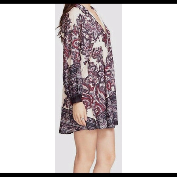 Free People Say You Love Me Long Sleeve Minidress - Picture 3 of 8